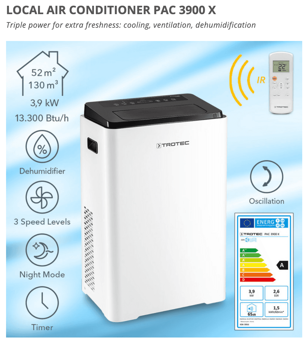 Trotec Pac 3900 E